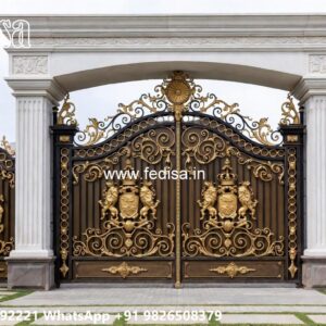 Gate Design Ideas For Village Homes Front Steel Gate Design No-5298
