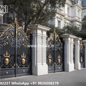 Premium Gate Design Ideas For Bungalows Stainless Steel Main Gate No-5354