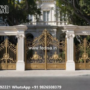 Elegant Villa Gate Design Collection Folding Grill Gate Design No-5357