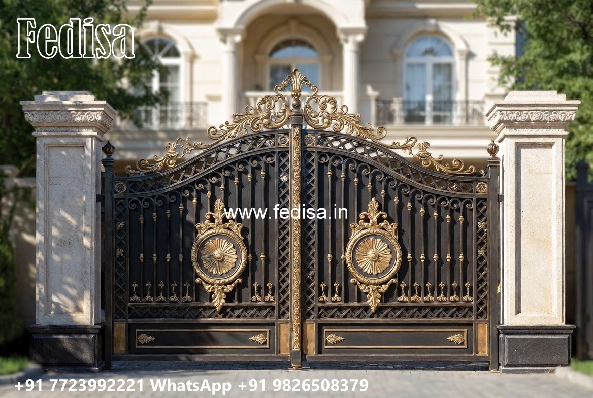 Budget Friendly Steel Gate Ideas Varanda Grill Gate Design No-5368