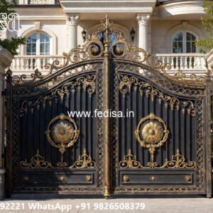 Safe Gate Design For Home Entrance Cement Gate Design No-5373