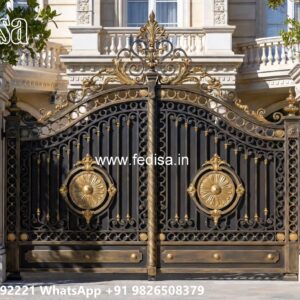 Stylish Entrance Gate Designs Modern Fence Gate No-5383
