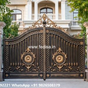 Simple Front Gate Ideas Main Gate Ramp Tiles Design No-5391