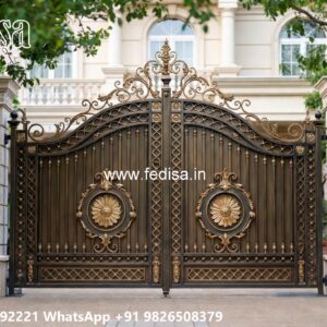 Unique Front Gate Designs Steel Gate Handle Design No-5393