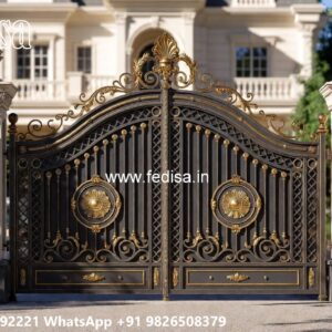 Simple And Stylish Gate Ideas Sagwan Gate Design No-5425