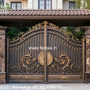 Front Entry Gate Ideas Ss Pipe Gate Design No-5453