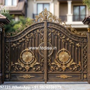 Modern Gate Design Trends Bungalow Main Gate Design No-5463