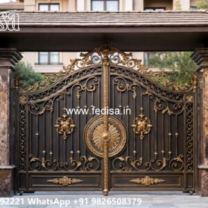 Stunning Gate Design Ideas Collection House Main Gate Color No-5506