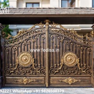 Simple Gate Design Ideas With Style Aluminum Sheet Gate Design No-5509