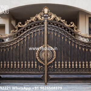 Unique Front Gate Design Collection Double Gate Design For Home No-5517