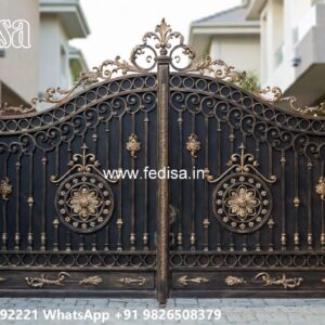 Simple Front Gate Design Ideas Slide Gate Design For House No-5541