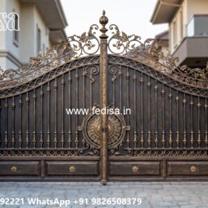 Stylish Gate Design Ideas For Small Homes Iron Door Gate Design No-5551