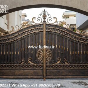 Unique Gate Design Ideas For Houses Wooden Gate Color No-5569