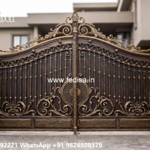 Unique Gate Design Inspiration 2029 Iron Gate Handle Design No-5579
