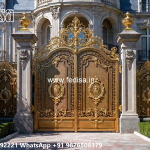 Unique Entry Gate Design Ideas Modern Boundary Wall Design With Gate No-5596