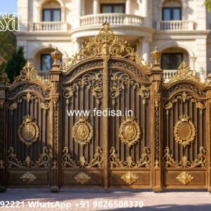 Stylish Gate Design Ideas For Small Spaces Main Gate Design Wooden Double Door No-5601