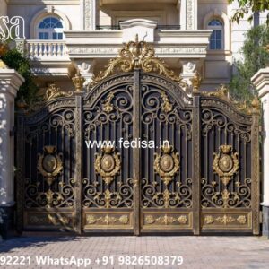 Creative Gate Design Ideas For Entryway Steel Gate Single Palla No-5613