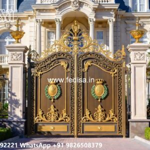 Creative Gate Design Ideas For Modern Homes Lock Gate Design No-5615