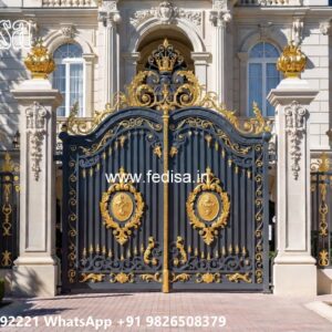 Smart Gate Design Ideas For Houses Wrought Iron Design Catalog No-5649