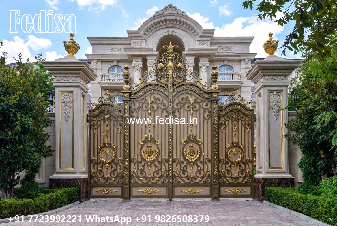 New Gate Design Ideas For Entry Front Gate Chajja Design No-5653