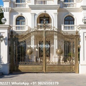 Classic Gate Design Ideas For Homes Lohe Ka Main Gate Design No-5685
