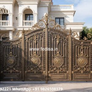 Stylish Main Gate Design For Modern Houses Iron Gate Lock Design No-5697