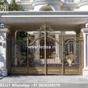 Strong Iron Gate Design Ideas Laser Cutting Iron Gate No-5725