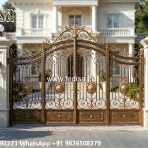 Latest Steel Gate Design For Home Sliding Front Gate Design No-5726