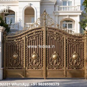 Durable Steel Gate Design Collection Sliding Grill Gate No-5734