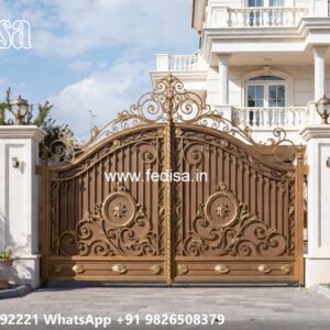 Eye-catching Gate Designs For Front Yard Main Gate Sheet Design No-5742