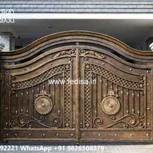 Rich Look Gate Design Ideas Steel Gate For Main Door No-5773