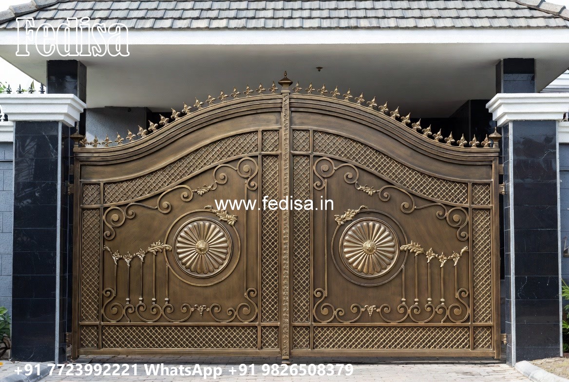 Safe Gate Design For Home Entrance Ss Front Gate Design No-5785