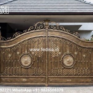 Secure Metal Gate Design Laser Cutting Main Door Design No-5787