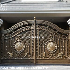 Best Gate Design Collection Aluminum Sliding Gates Designs No-5799