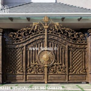 Best Gate Design Ideas Curved Sliding Gate Design No-5888