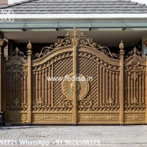 Decorative Gate Design Ideas For Homes Metal Sheet Gate Design No-5911