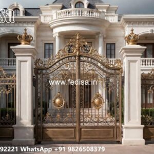 Trendy Front Gate Design Ideas Brass Gate Design No-5941