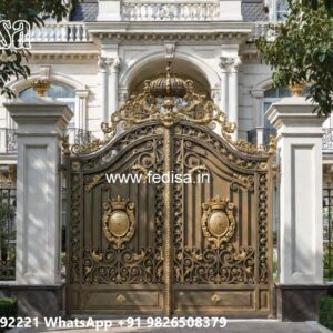 Elegant Gate Design Ideas Collection Iron Gate Flower Design No-5942