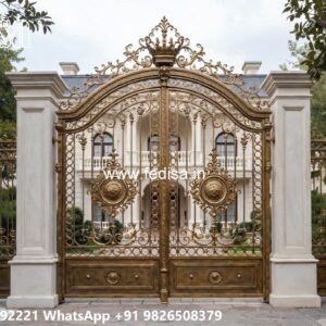 Stylish Gate Design Ideas For Villas Gate Design Steel And Iron No-5976