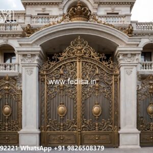 Best Gate Design Ideas For Modern Homes Steel Gate With Hpl Sheet No-5987