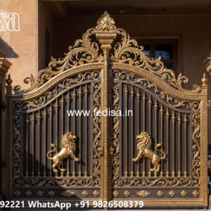 Unique Gate Design Ideas For Entrance Auto Gate Design 2028 No-6021