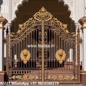 Stylish Gate Design Ideas For Houses Gi Square Pipe Gate Design No-6029