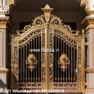 Elegant Gate Design Inspiration For Villas Building Front Gate Design No-6040