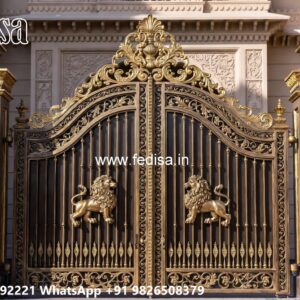 Stylish Gate Design Trends For Houses 11 Feet Main Gate Design No-6043