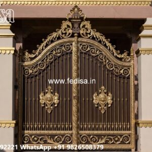 Luxury Gate Design Inspiration For Villas Main Gate Sliding Door No-6055