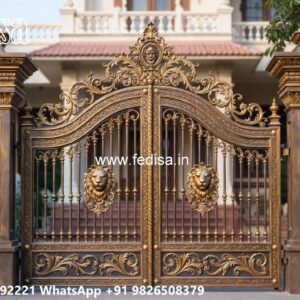 Stylish Front Gate Design Ideas Lohe Ka Darwaja Design No-6077