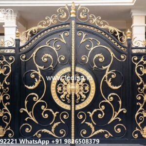 Gate Design Ideas With Unique Patterns Main Gate Door Design In Wood No-6104