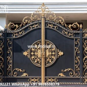 Compact Gate Design Ideas For Narrow Spaces Single Grill Gate Design No-6126