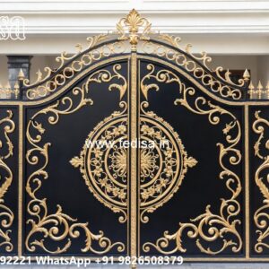 Wooden Main Gate Design For Modern Houses Steel Gate Arch Design No-6130
