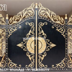 Luxury Wooden Gate Designs For Villas Gate Construction Design No-6132